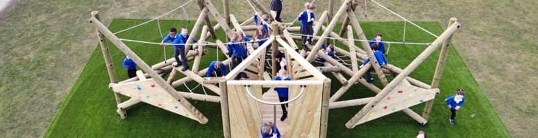 A Crazy Climbing Frame for Framwellgate Moor Primary School!